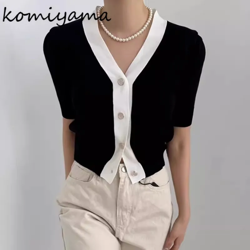 Korean Cotton Knitwear with Special Cut Out Design
