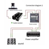 Professional Mono Common Ground Audio Black Audio Isolator Filtering To Eliminate Current Sound Balancing Adapter 6