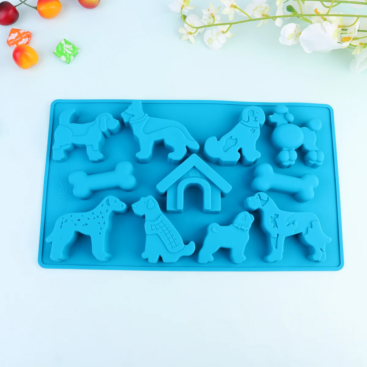 

Silicone Mold Silicone Nonstick Cake Pan for Muffin Loaf Fondant Chocolate Mold Cake Decorating Tool ( )