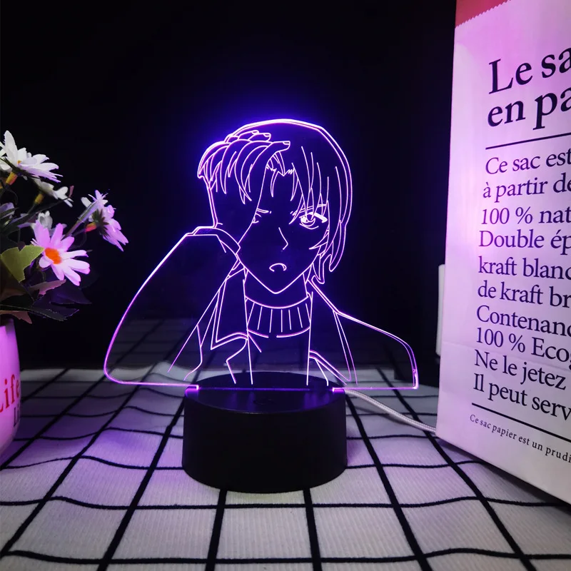 Detective Conan Kudo Shinichi Hand Luminous Led Night Monster Decoration Lamp Japanese Anime Design