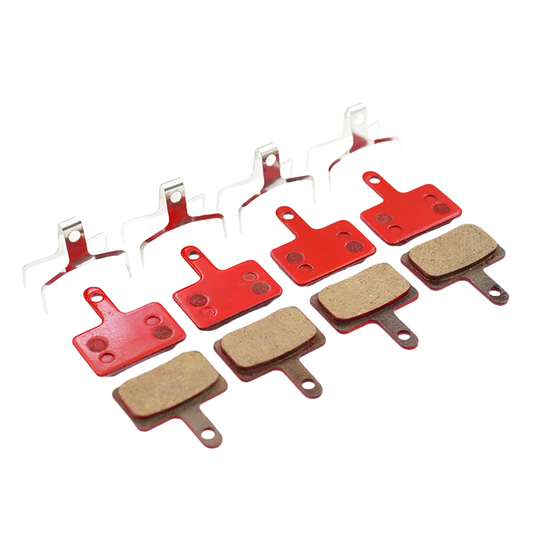 Bicycle disc brake pads Bicycle Disc Brake Pads for SHIMANO MT200 MT400 MT500 Caliper, B01S and Txk E10.11/E11.11/P20.11/A10.11,A11TS 4 Pairs