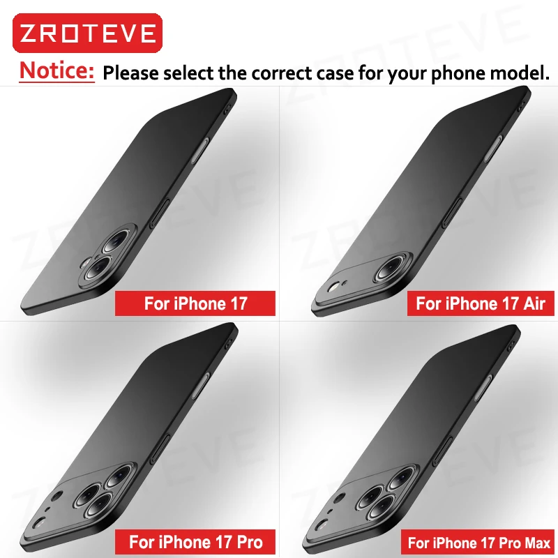 Slim Matte Hard PC Phone Case - ZROTEVE Protective Cover