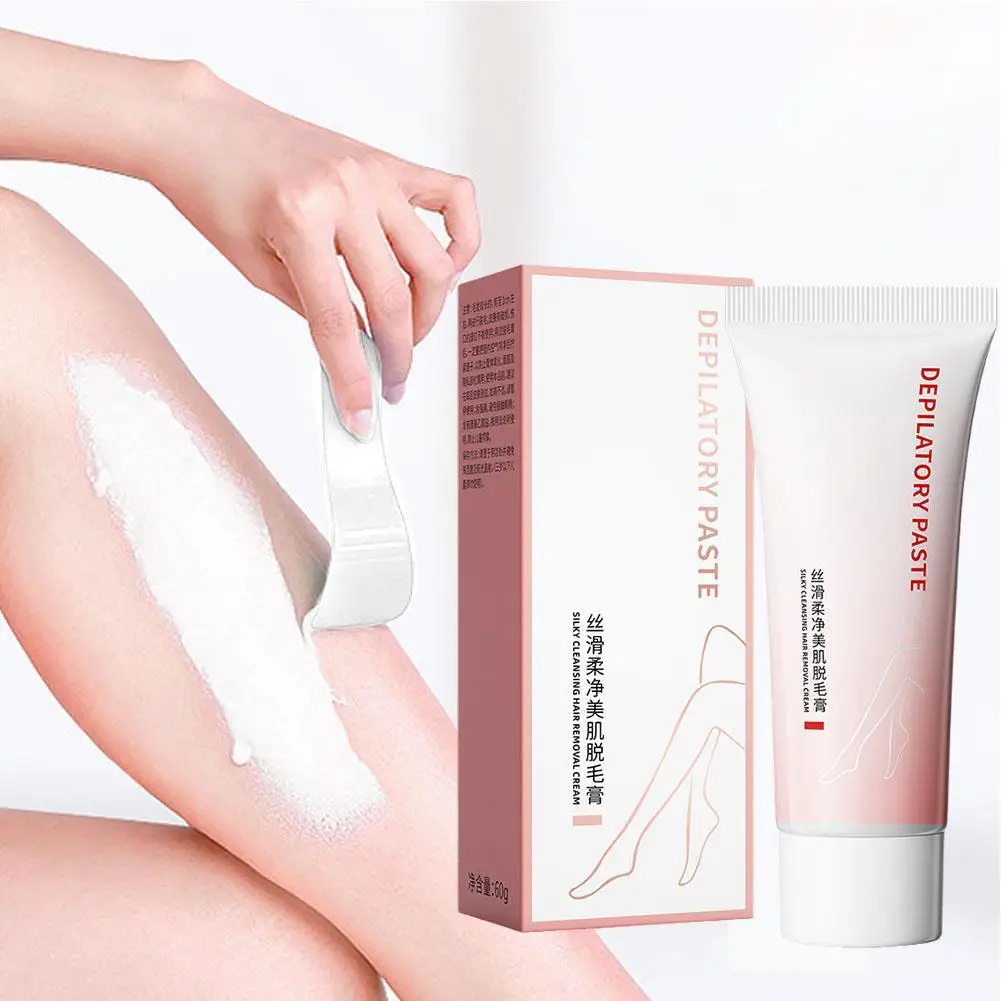 

Depilatory Cream 60g Whole Body Gentle Depilatory Cream Summer Hair Removal Cream Non-irritating For Women And Man