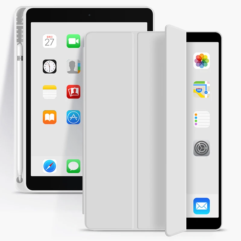 Versatile iPad Case with Pencil Holder