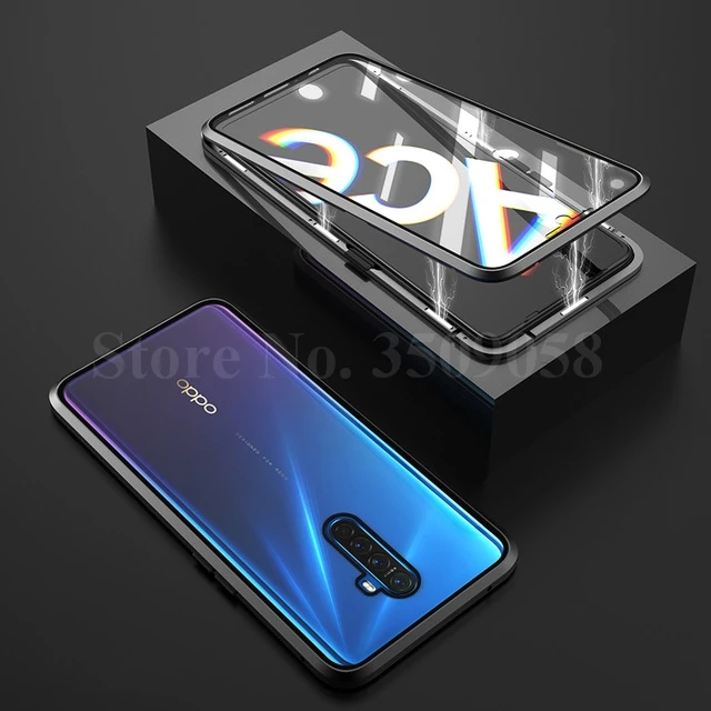 Daraz Oppo F9 Back Glass 360 Magnetic Flip Case For Oppo A5 A9