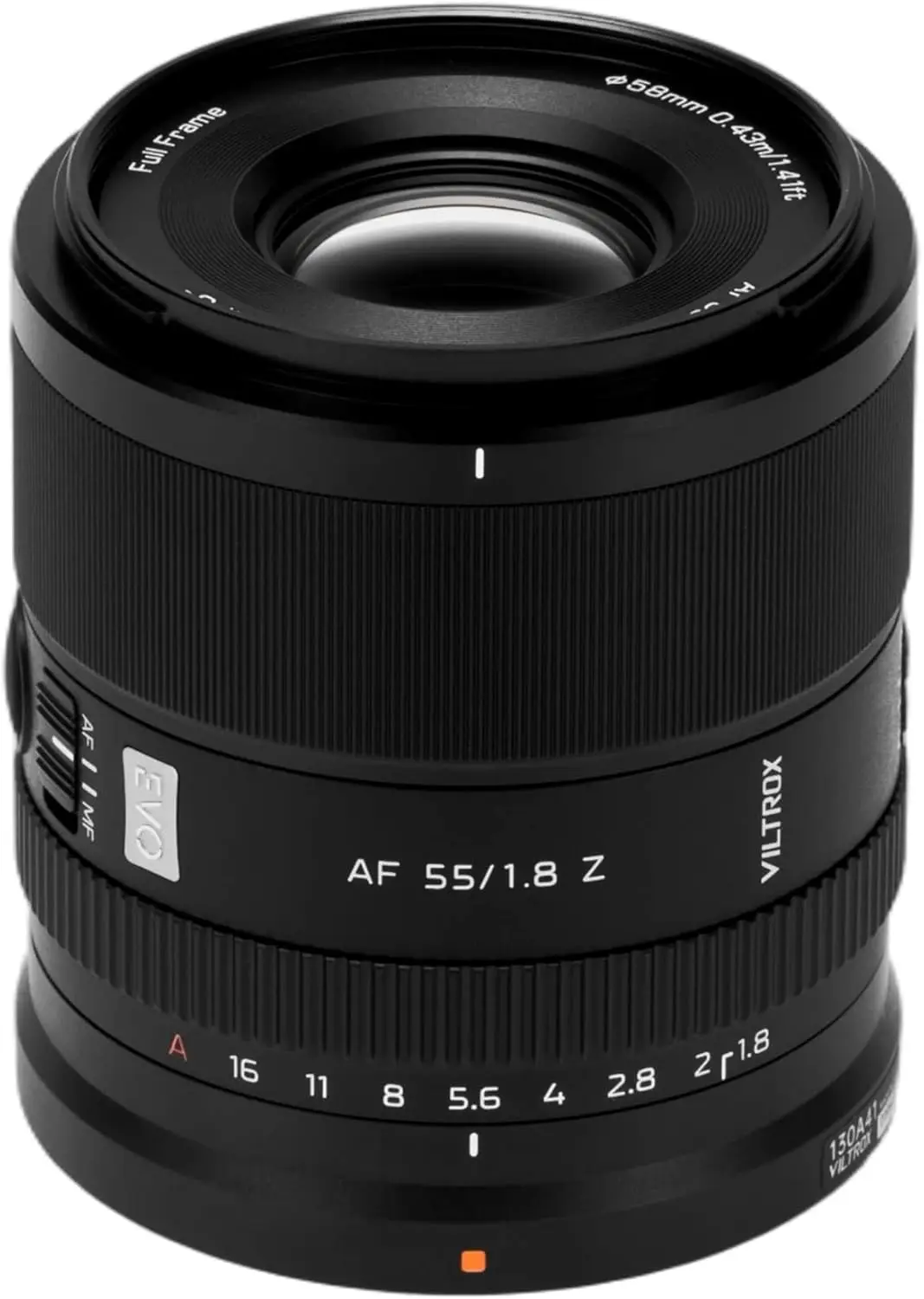 VILTROX 55mm F1.8 EVO 풀프레임 자동 초점 렌즈 STM 무소음 AF ( E 마운트, 니콘 Z 마운트 카메라용)