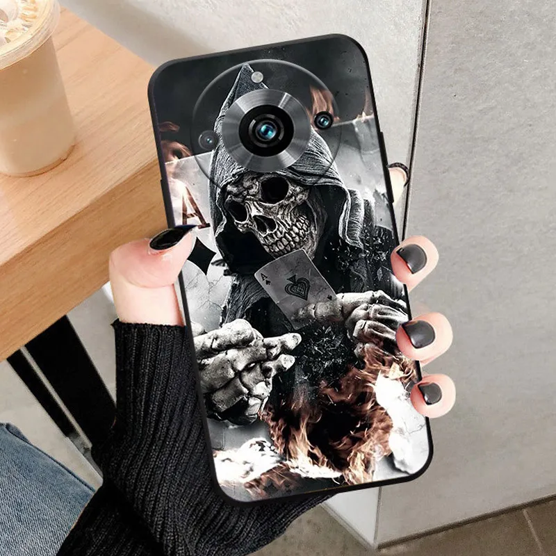 Sleek Black Shockproof TPU Silicone Case