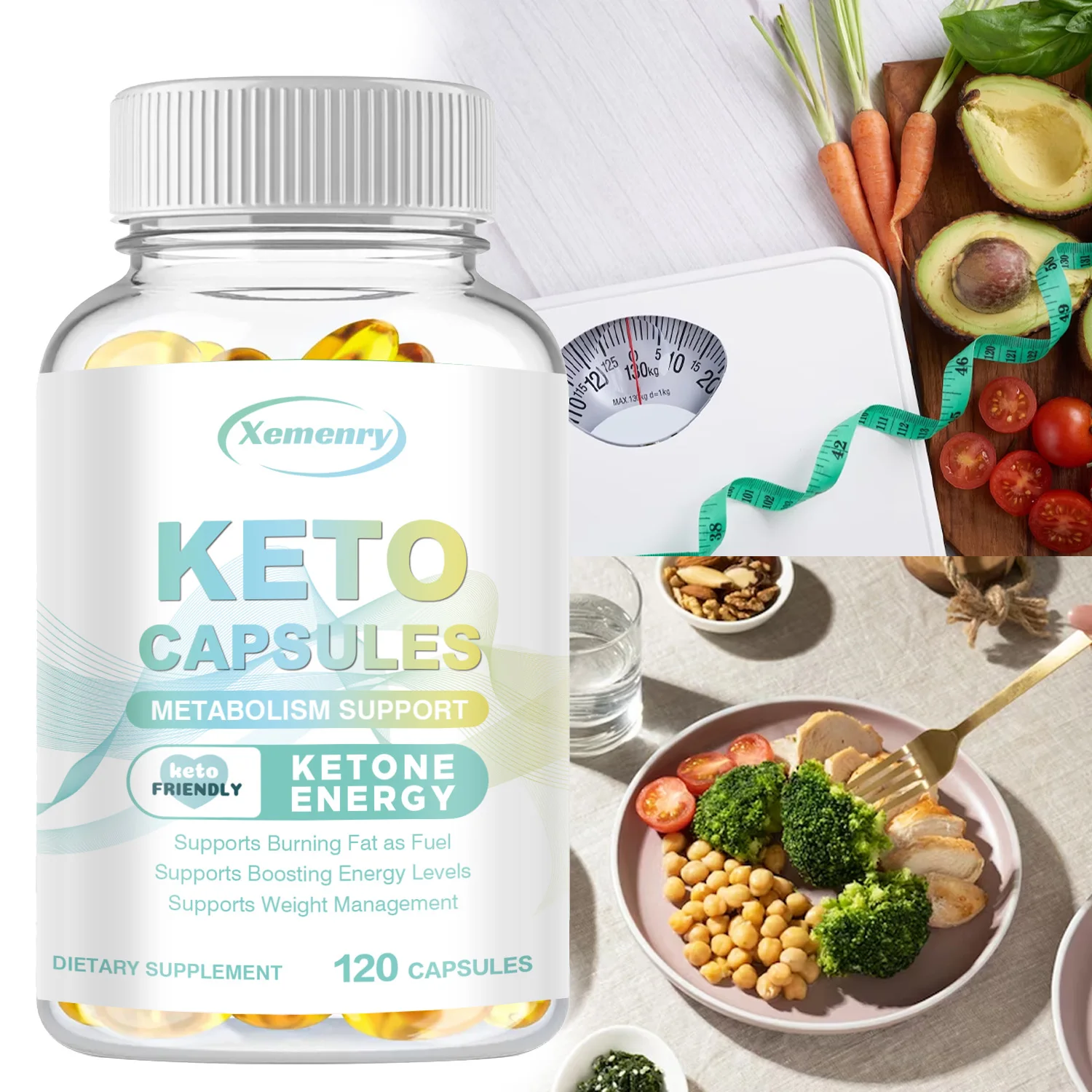 

KETO Capsules | Metabolism Support, Fat Burning and Weight Management Supplement