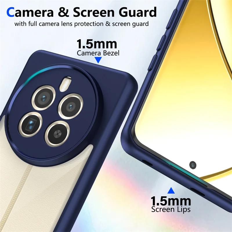 Enhanced Crystal Armor Rugged TPU Bumper Case - Ultra Protective and Stylish Back Cover