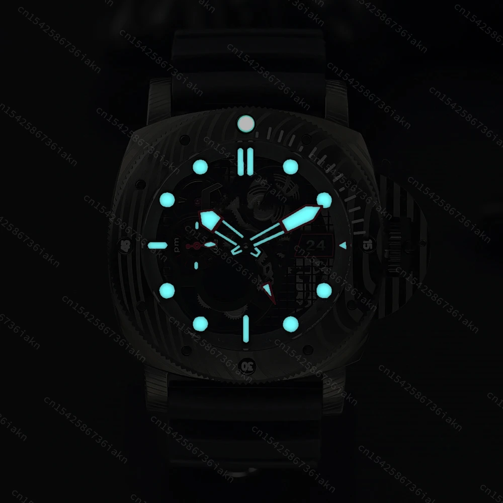 2022 Fashion New Products Sports and Leisure Men's Watch Stainless Steel Sapphire Crystal Self-winding Waterproof Sports Watch