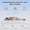 Twin Mattress 8 Inch Green Tea Memory Foam Mattress for Cool Sleep & Pressure Relief, CertiPUR-US Certified Medium Mattresses 5
