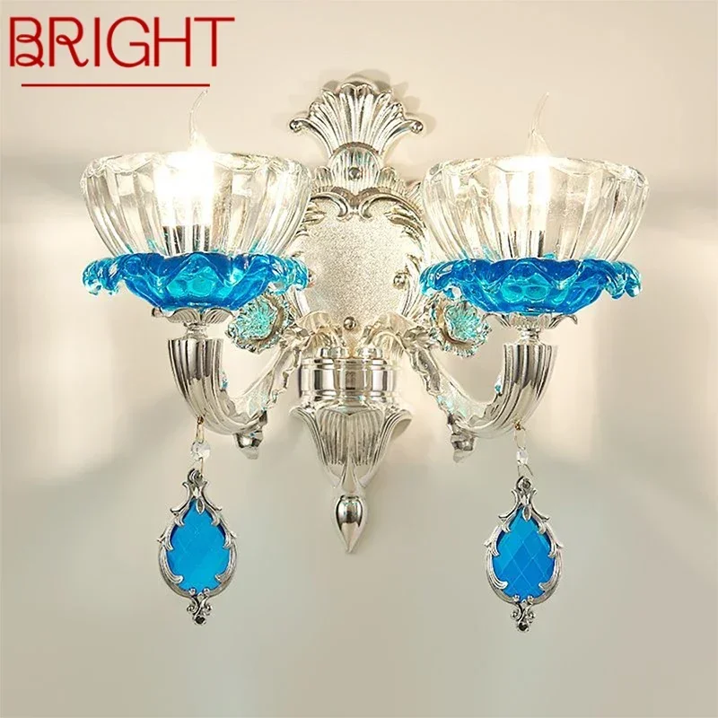 KERWIN European Crystal Wall Lamp 2