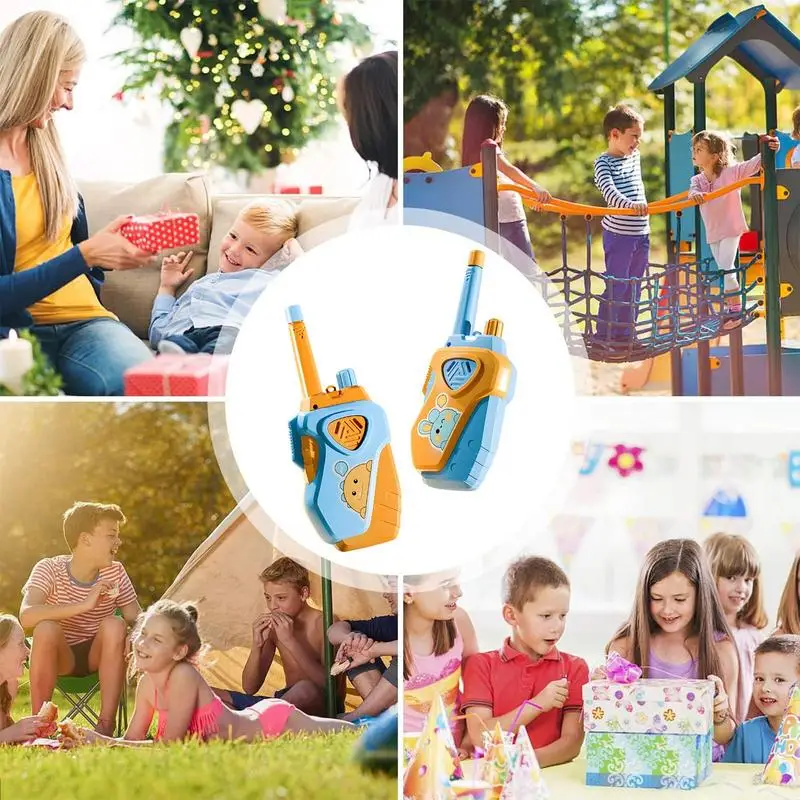 Radio Walkie Talkie Toy Clear Sound Walkie Talkie Set For Children Children's Dinosaur Walkie Talkie Set With Clear Sound For 5