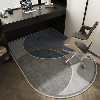 Luxury Computer Chair Mat Study Tables Floor Carpet Non-slip Modern Rugs for Bedroom Home Decoration Hall Doorway Mats alfombras 1