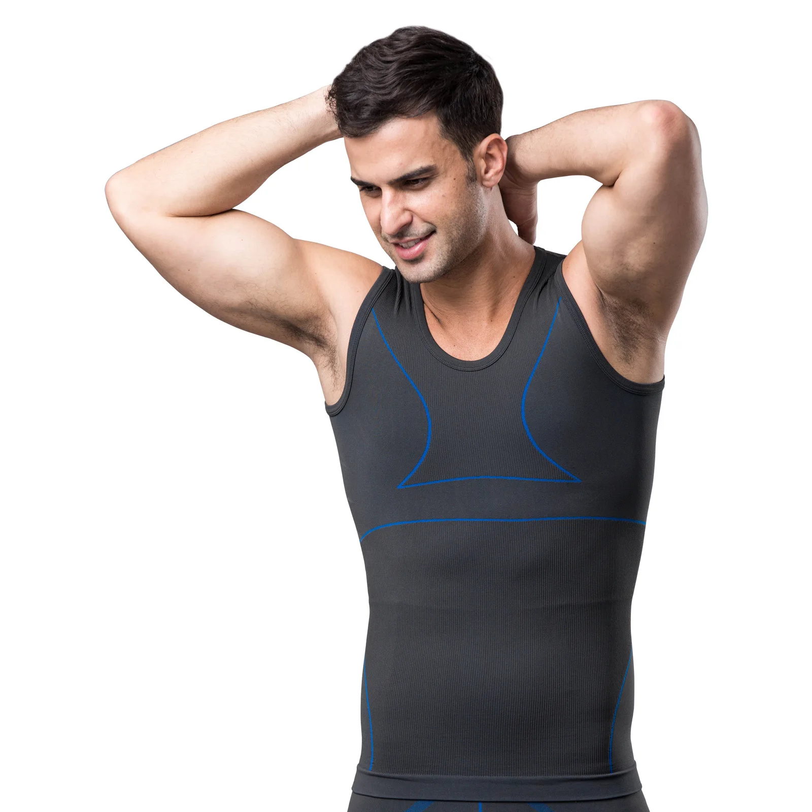 Men Bamboo Shaper Slimming Gynecomastia Corset Chest Binder Body Set Waist Trainer Belly Trimmer Butt Lift Underwear