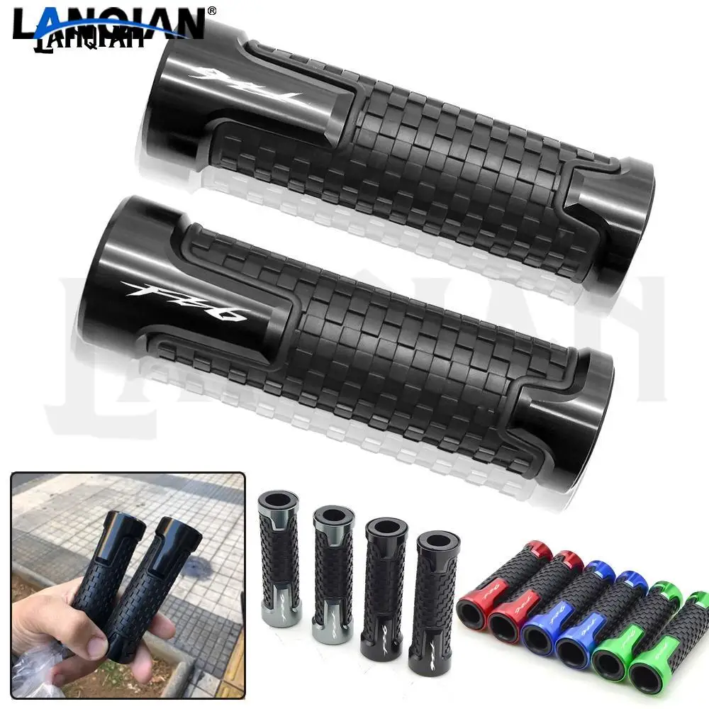 

For YAMAHA FZ6 Fazer FZ6 Motorcycle Handle Grip 7/8''22mm CNC Moto Handlebar Grips Fazer FZ6 FAZER600 FZ6 LOGO Accessories