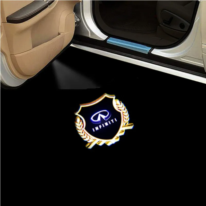 LED Car Door Logo Light HD Laser Welcome Lamp