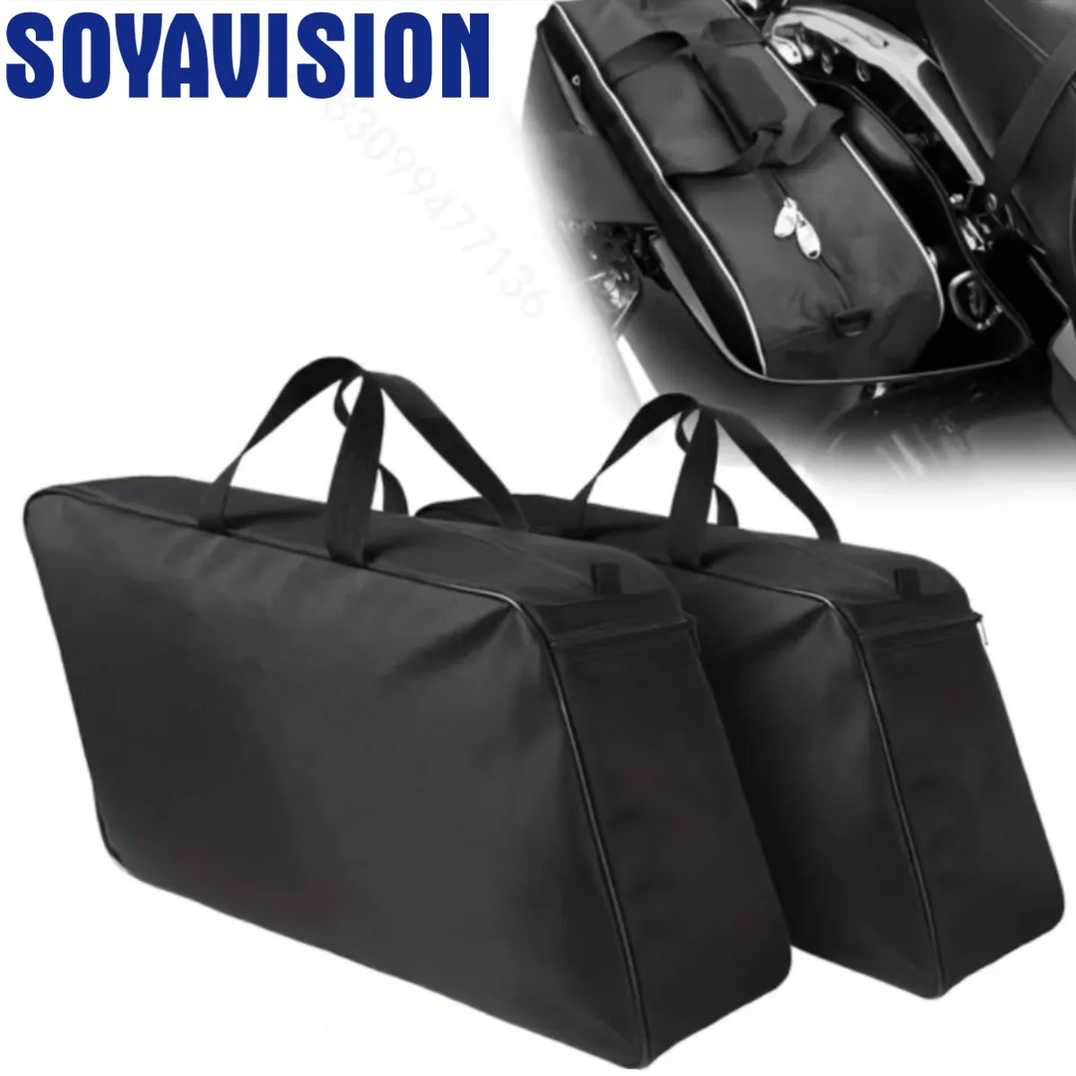 Motorcycle Saddlebag Luggage Liners For Harley Touring Electra Street Glide Road King For Honda Goldwing GL1800 GL1500 GL1200