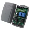 Universal 2CH 433MHz Garage Door Receiver 433.92Mhz Remote Control Switch Module DC 12-24V Relay For Gate Control 2