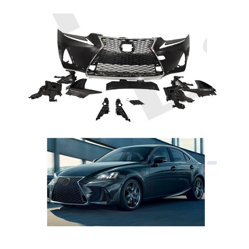 

Bodykit For 2016-2020 Lexus IS300h IS350 Upgrade F Sport Front Bumper IS300 IS350 Body Kit