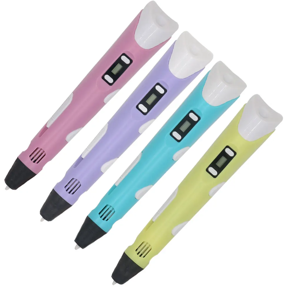 3D Printing Pen for Kids 3D Pen with LCD Display Compatible with PLA/ABS Filament 3d printing pen 3d printing pen filament Children's Christmas Birthday Ideas DIY Gift