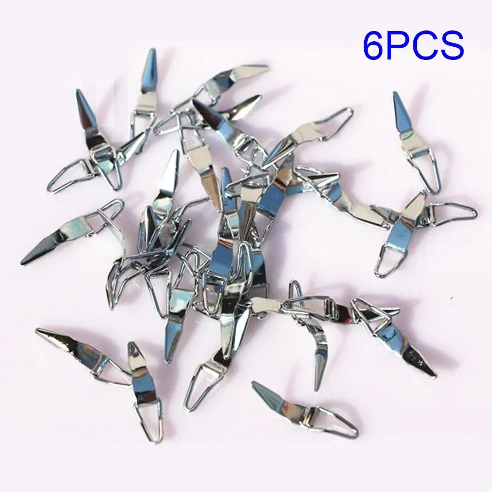 Fishing Hook Keeper Hook Keeper Stainless Steel Fishhook Keeper For Lure Fly Collapsible Rod Building Component Repair Fishing Rod DIY Accessory