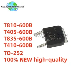 Enhanced Product Title:  
10PCS High - Quality TO - 252 Triac 600V Semiconductor Components (T405 - 600B)