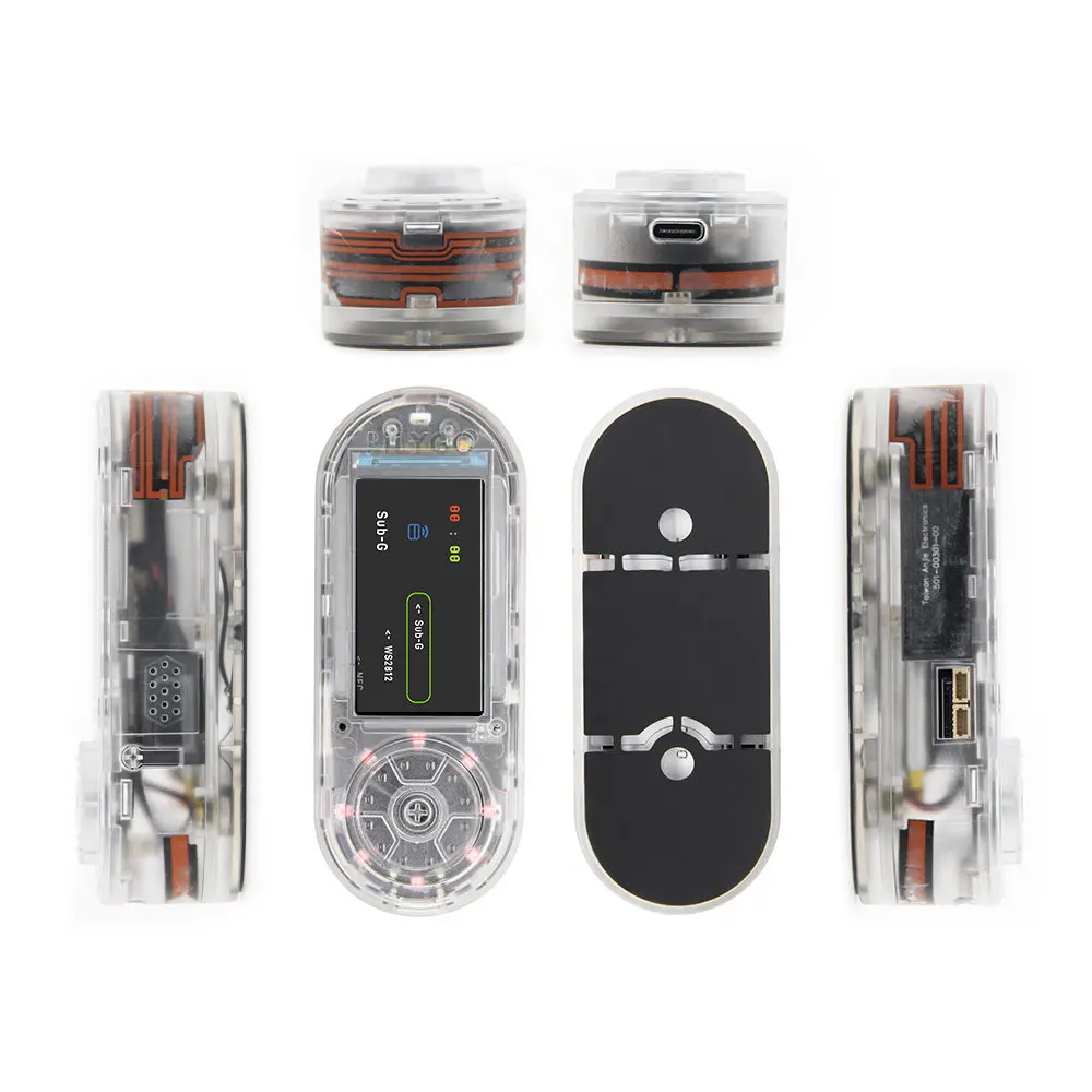 T-Embed CC1101 Plus 다기능 보드 ESP32-S3 코어 서브-1GHz/2.4GHz 듀얼 밴드 통신 1.9인치 LCD+NFC+IR 리모컨