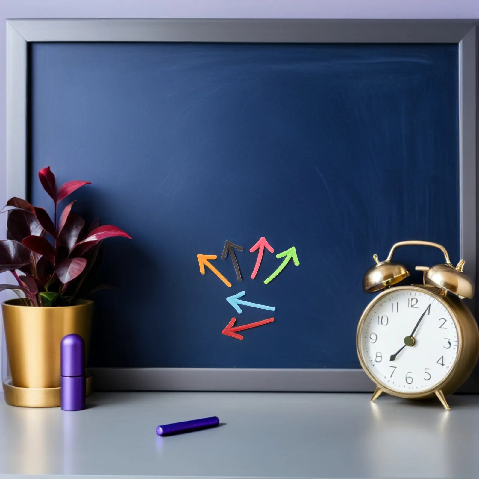 12Pcs 화살표 자석 다채로운 3D 디자인 자기 냉장고 메시지 스티커 홈 오피스 교실 게시판 주최자