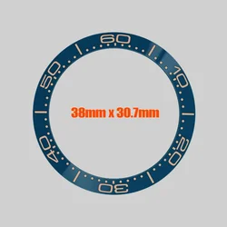 Ceramic Bezel Insert with 60 - Minute Index - Curved Ceramic Ring (07 Bezel Insert)