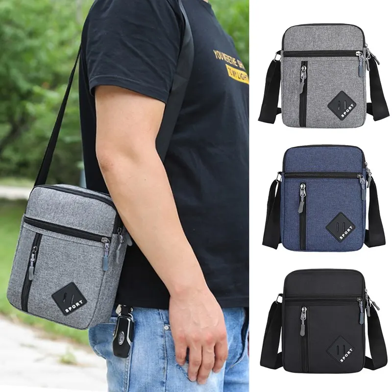 Men's Shoulder Bag Crossbody Small Sling Work Business Waterproof Oxford mens messenger bag mens shoulder bag