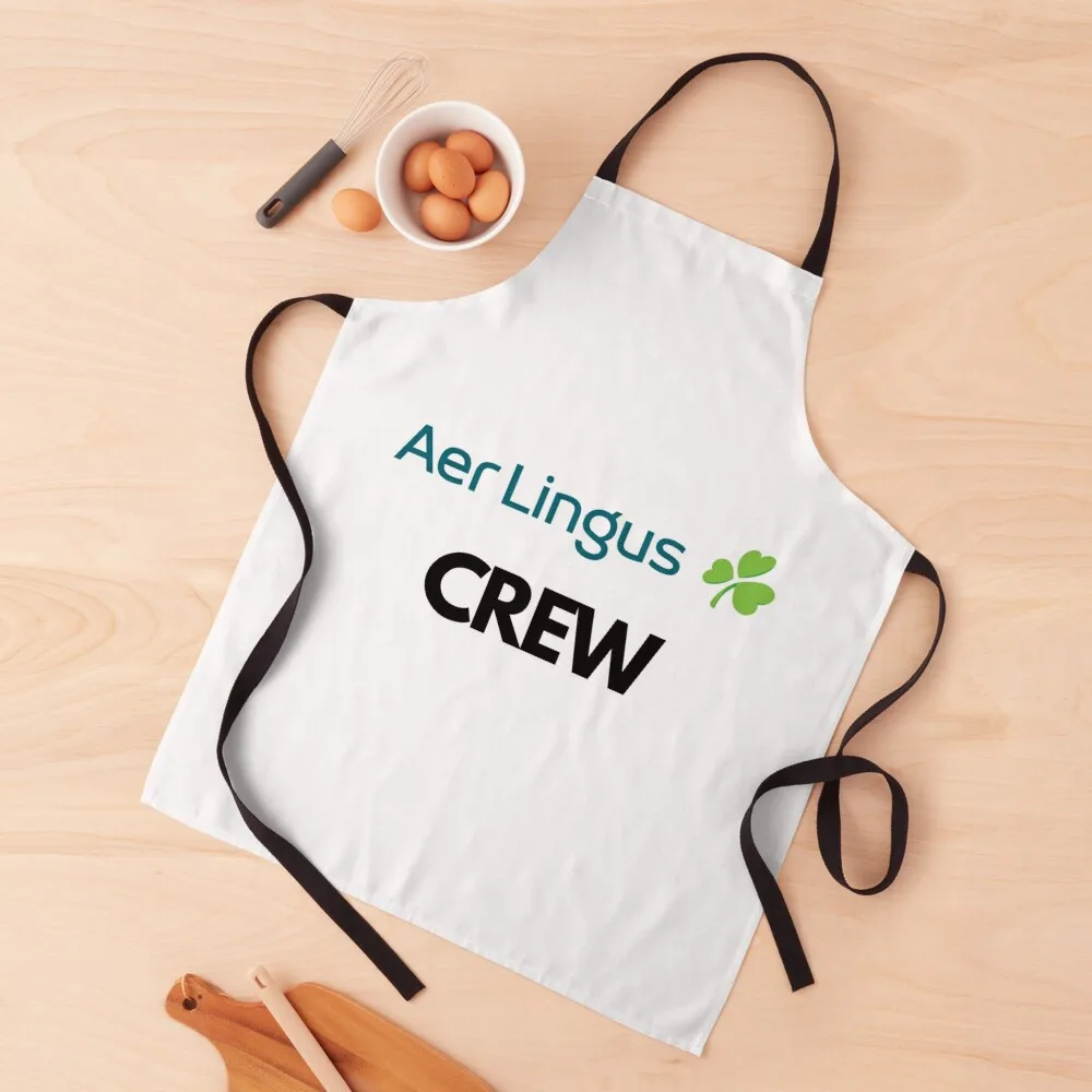 

Irish Airline Crew version Apron Chef Uniform Woman Ladies kitchen and home Kitchens For Men Apron