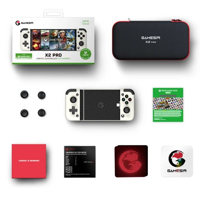 GameSir Controle móvel de jogos versão 2021 X2 tipo C para celular Android  (máximo 173 mm) Xbox Cloud Gaming Google Stadia, 51° móvel Tipo-C Plug and  Play e-Sports Gamepad, com bolsa para