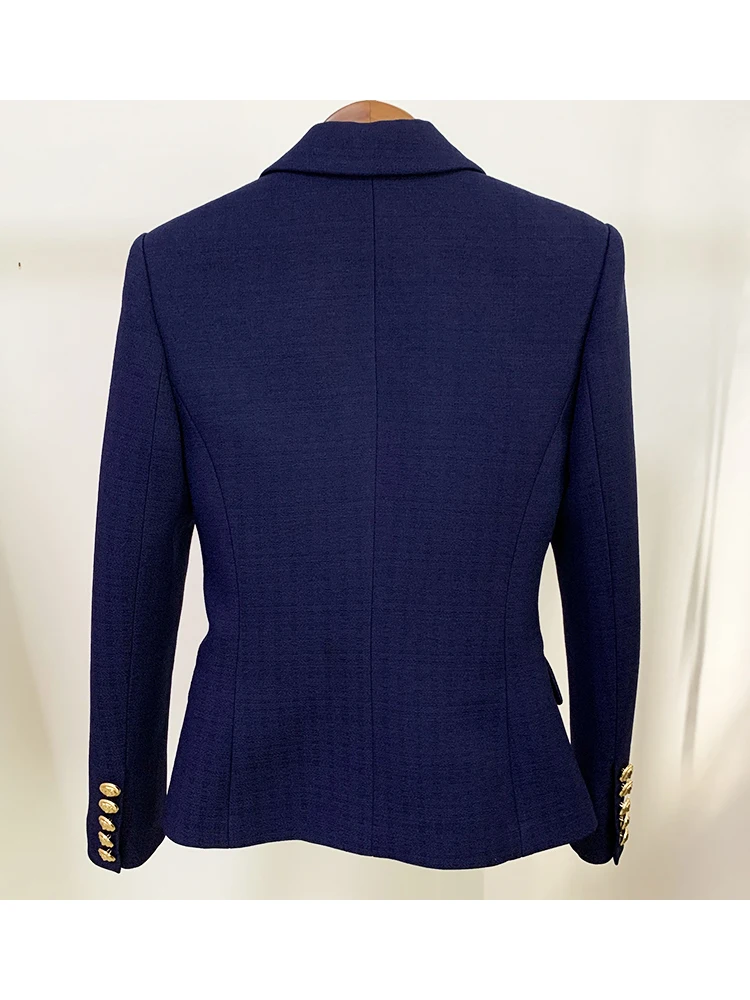 ブレザー ジャケット ライオン メタル レディース 高品質 最新 2025 デザイナーブレザー レディース 長袖 ダブルブレスト