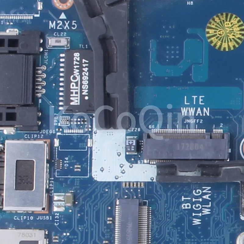Latitude 7480, E7480, placa-mãe LA-E132P, 0NYD7R, 0YF9VM,