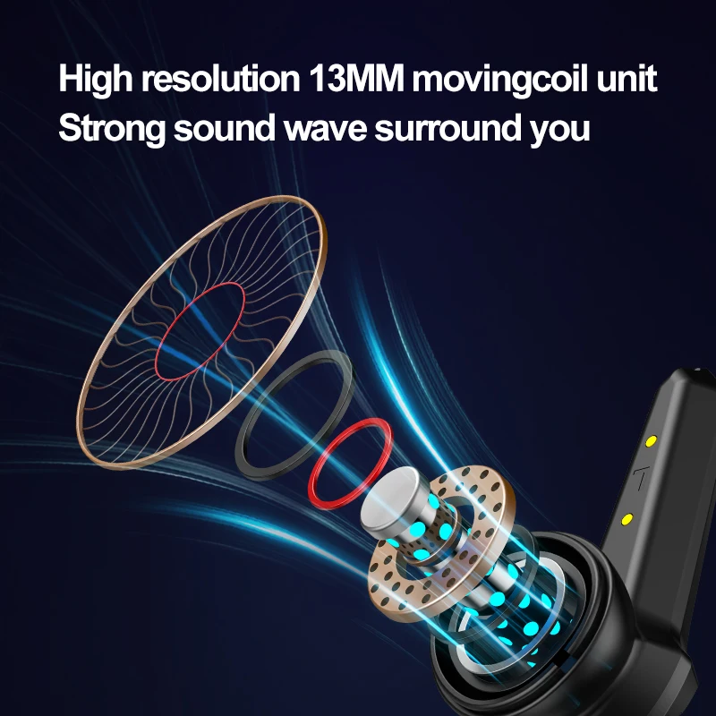 P30 TWS Set Up Gaming Earphones Bluetooth Wireless Earbuds with Mic Charging Box Low Latency Headset Gamers Headphones For TV PC