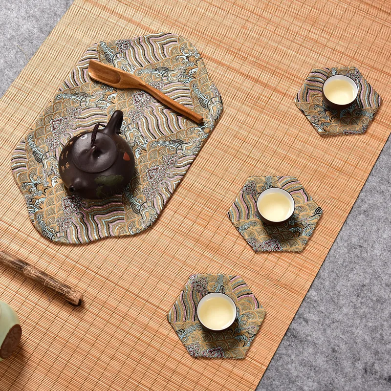 

tea mats and tea ceremony Hollow Insulation Wedding, Decorative,Art, Placemats Tablemats Home Decor, Napkinholder
