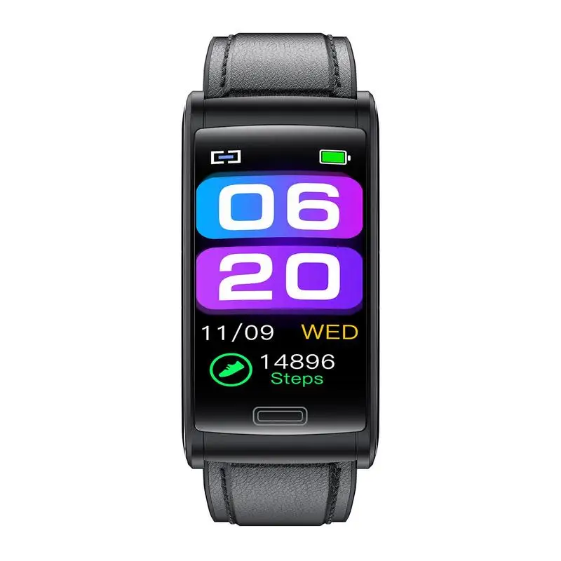 

Waterproof Outdoor Fitness Trackers Bracelet Non Invasive Blood Glucose Smart Watch Heart Rate BP Body Temperature Monitor