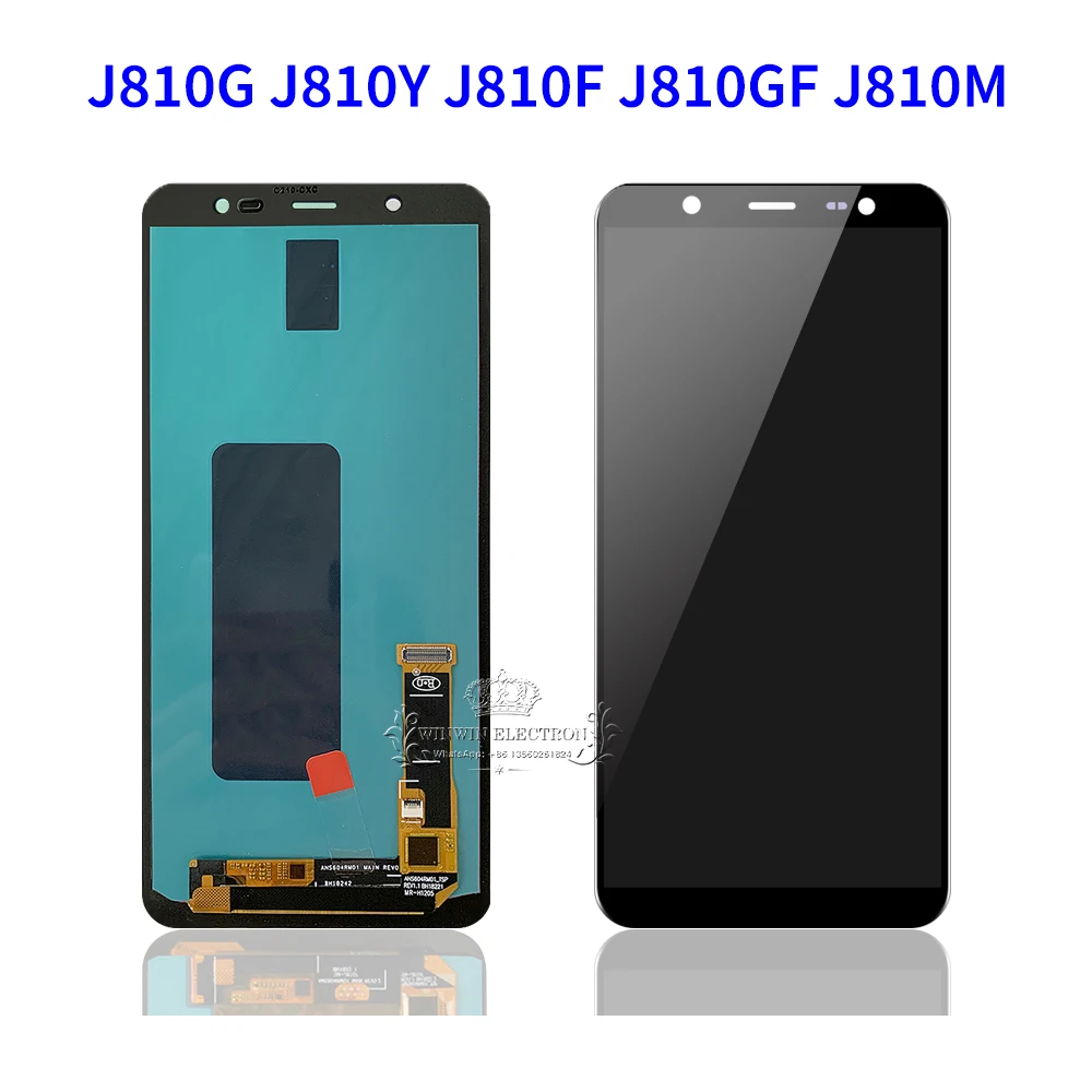 100% Guarantee Replacement LCD for Samsung Galaxy J8 J810 J810G J810F J810Y J810M Display with Digitizer Touch Screen Assembly