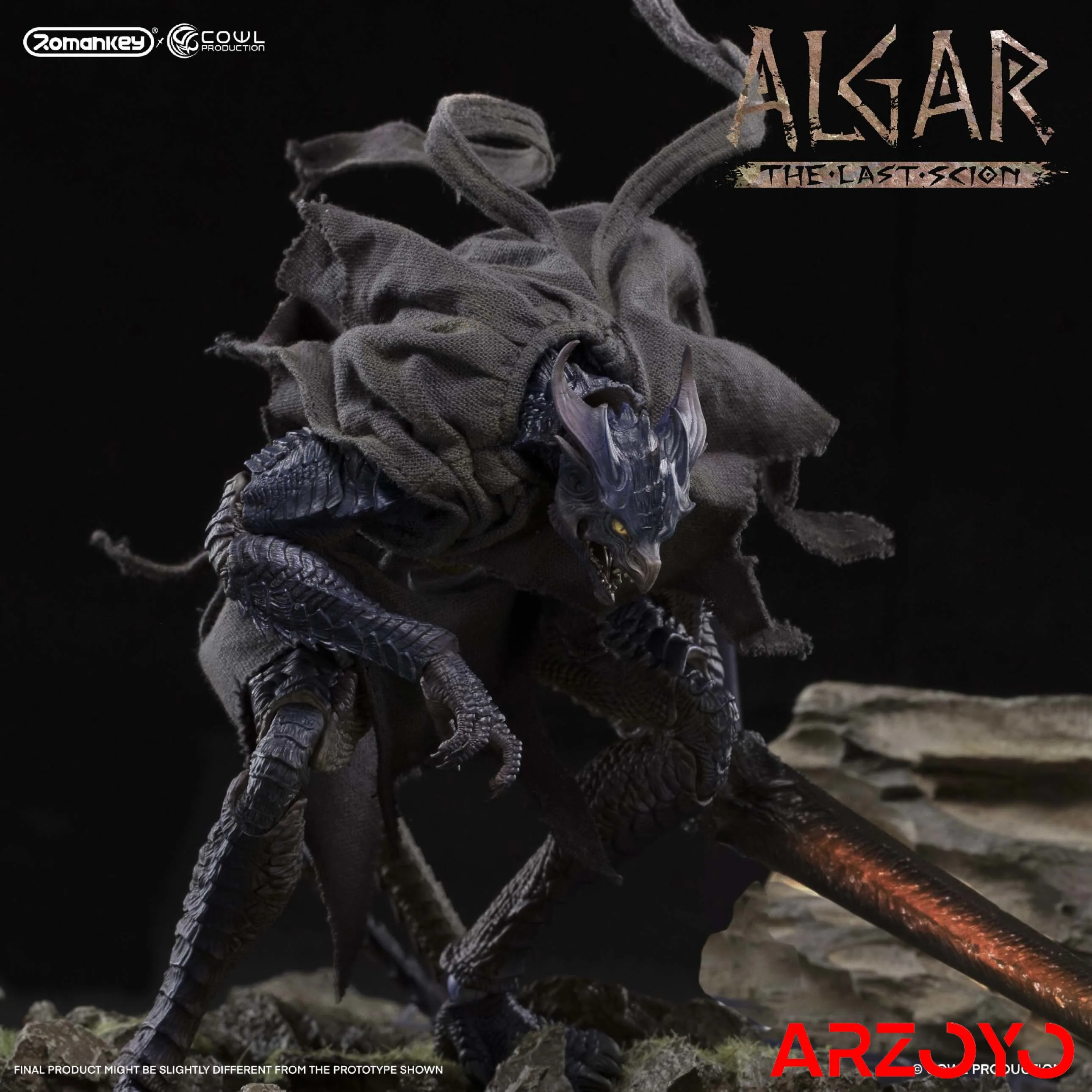 Romankey X COWL 1/12 Scale Algar Last Descendant 18cm