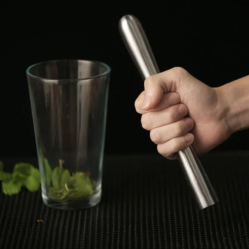 Ice Hammer 304 Stainless Steel Crushed Popsicle Sticks Bartender Bar Tool Ice Barware Lemon Juice Cocktail Utensils