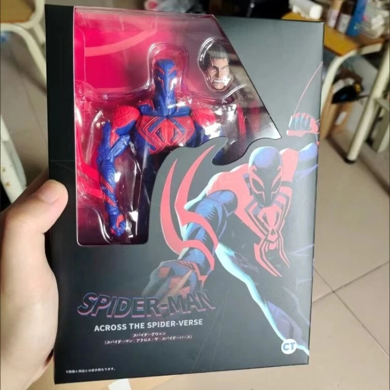 

17 см Ct Человек-паук 2099 Shf S.H. Фигурка Человек-паук через паук часть 1 экшн-фигурки статуэтки подарки игрушки