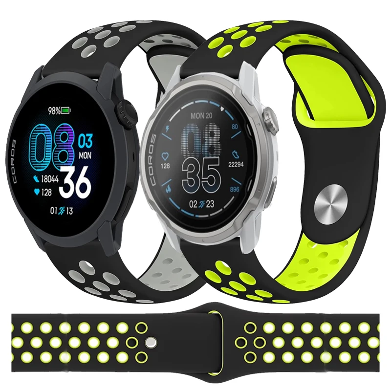 Silicone Replacement Strap - 20mm 22mm Watchband Bracelet - Versatile Band Accessory