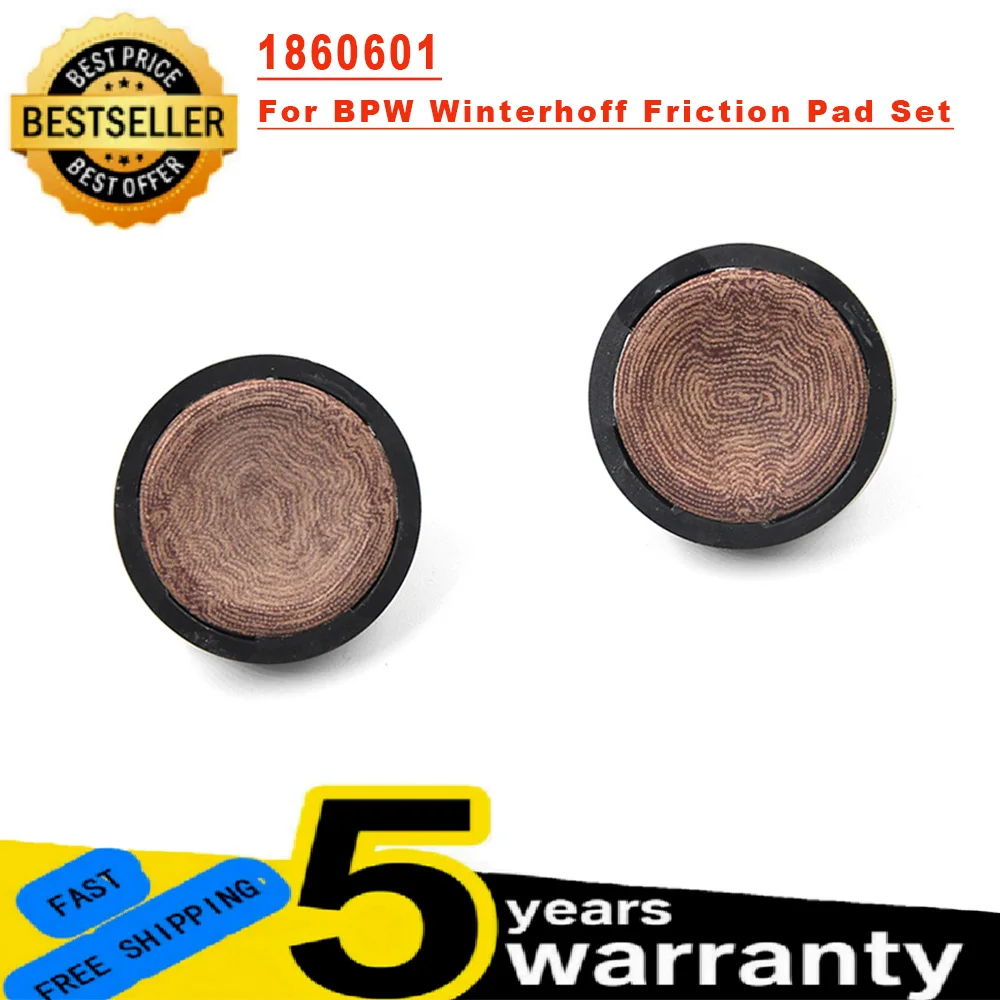 

For BPW Winterhoff Friction Pad Set 1860601 For WS3000 & WS3500 MK2 MK3 STABILISER Couplings