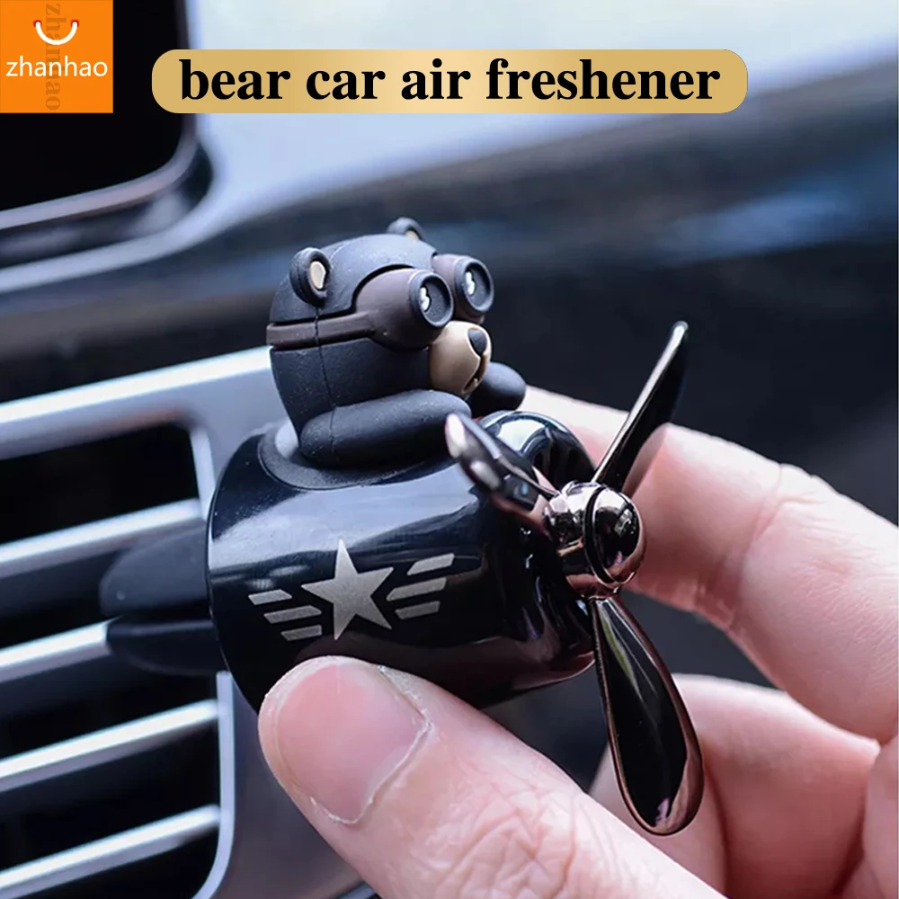 72KMBearPilotCarAirFreshenerInteriorAccessoriesAirOutlet