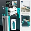 Double Barrel Toy Shotgun-Blue Projectile Soft Shell Gun Manual Launcher Toy Gun (US Stock) 3