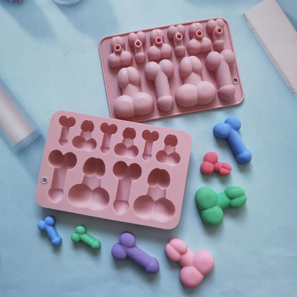 

DIY Silicone Fun Size Shape Baking Mold Reusable Homemade Dog Treats Candy Cookie Jelly Ice Cube Chocolate Mould