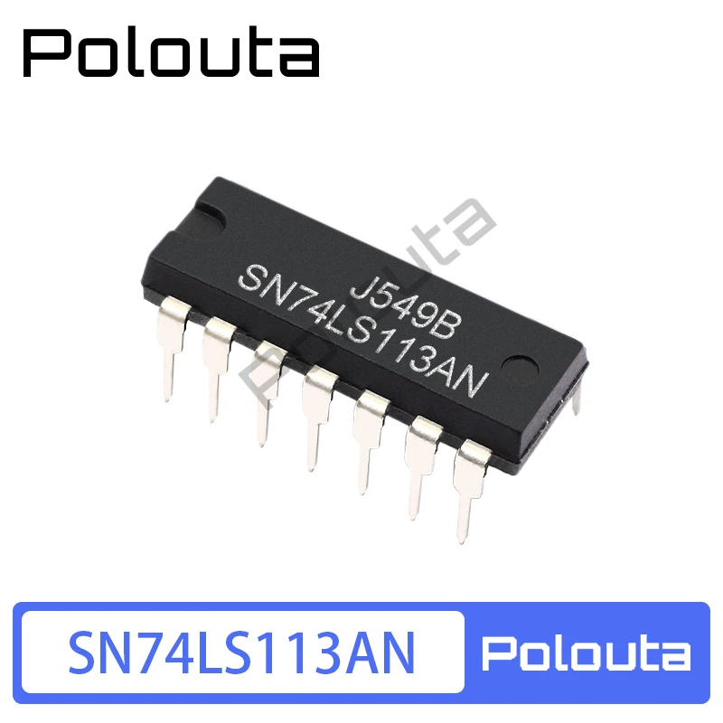 

5 шт. SN74LS113AN SN74LS113N 74LS113 DIP14 double JK, новый чип с отрицательным боковым триггером