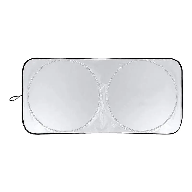 

Car Windshield Sun Shade Wide Fit Windshield Protector Foldable Easy Install Car Sunshade Heat Resistant Windshield Shade