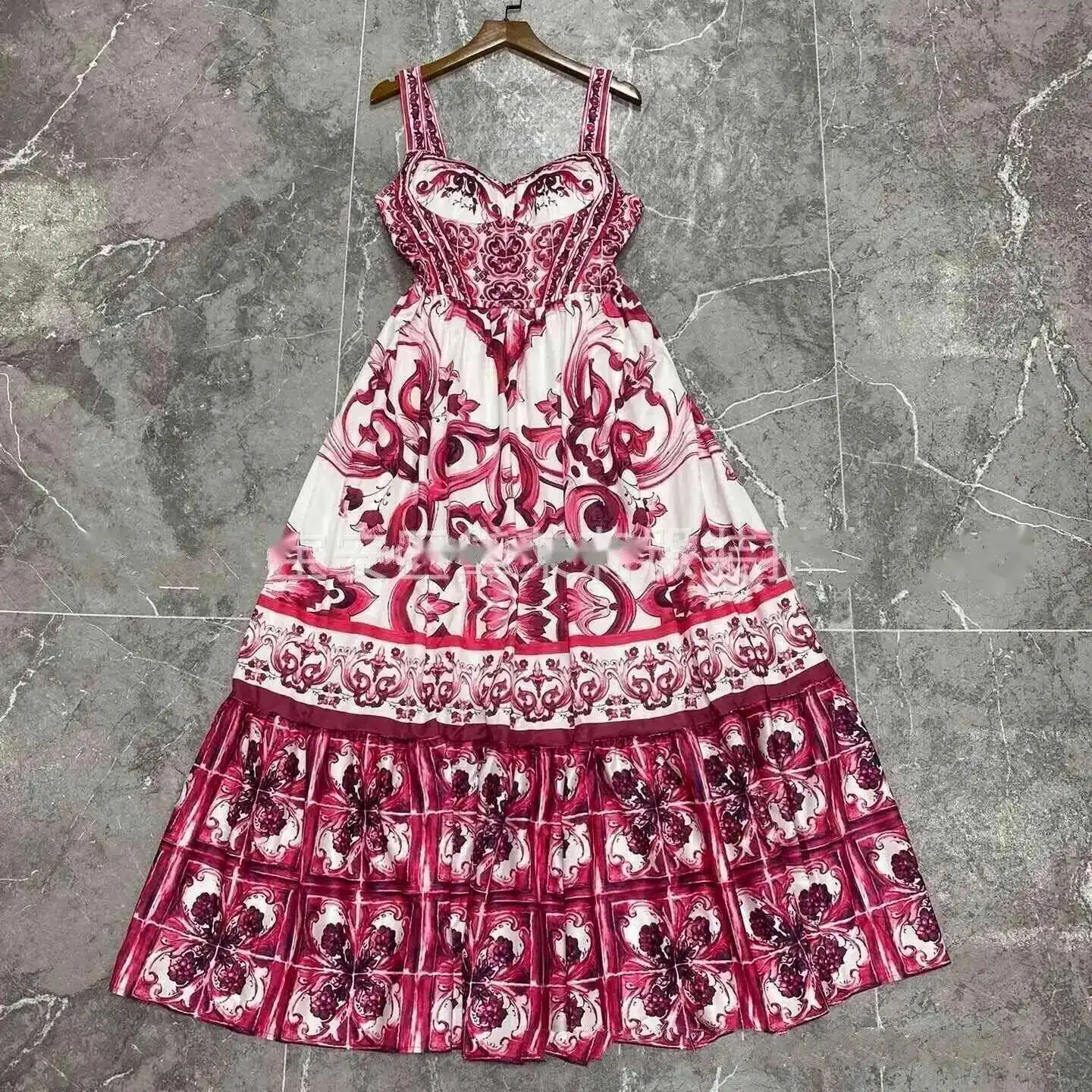 JAMERARY المدرج الصيف عطلة فستان ماكسي المرأة السب...